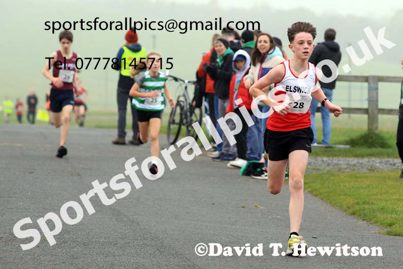 Boys and Girls Under-13s, 2022 Heaton Memorial 10k Road Race, Newcastle Town Moor.  Photo: David T. Hewitson/Sports for All Pics